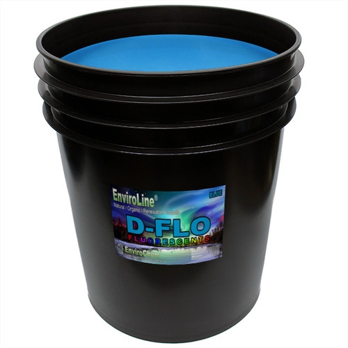 Flo Blue Ink Pms CCI D-Flo Fluorescent Discharge Ink - Blue